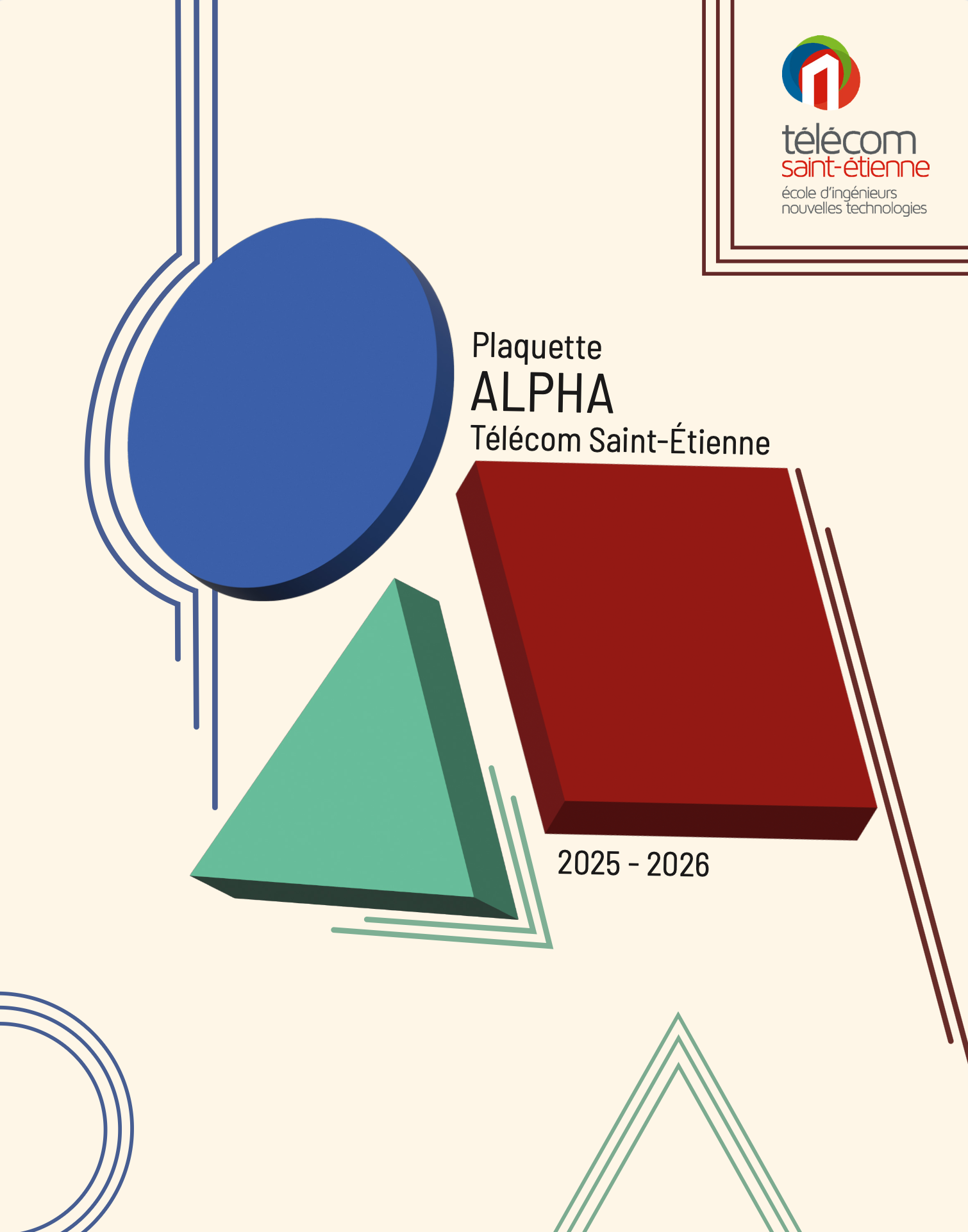 Plaquette des associations étudiantes 2025/2026 Telecom Saint etiene