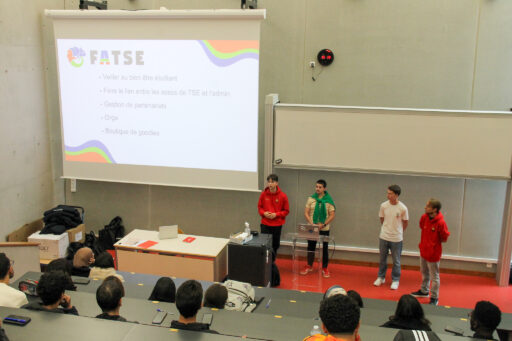Presentation by student associations